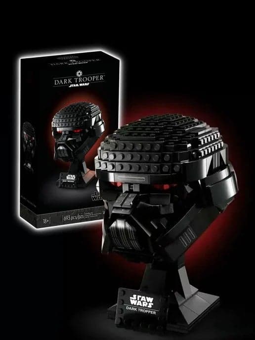 Figura Dark Tropper Star Wars armable tipo Lego 693 Piezas 18cm (Modelo: 99032)