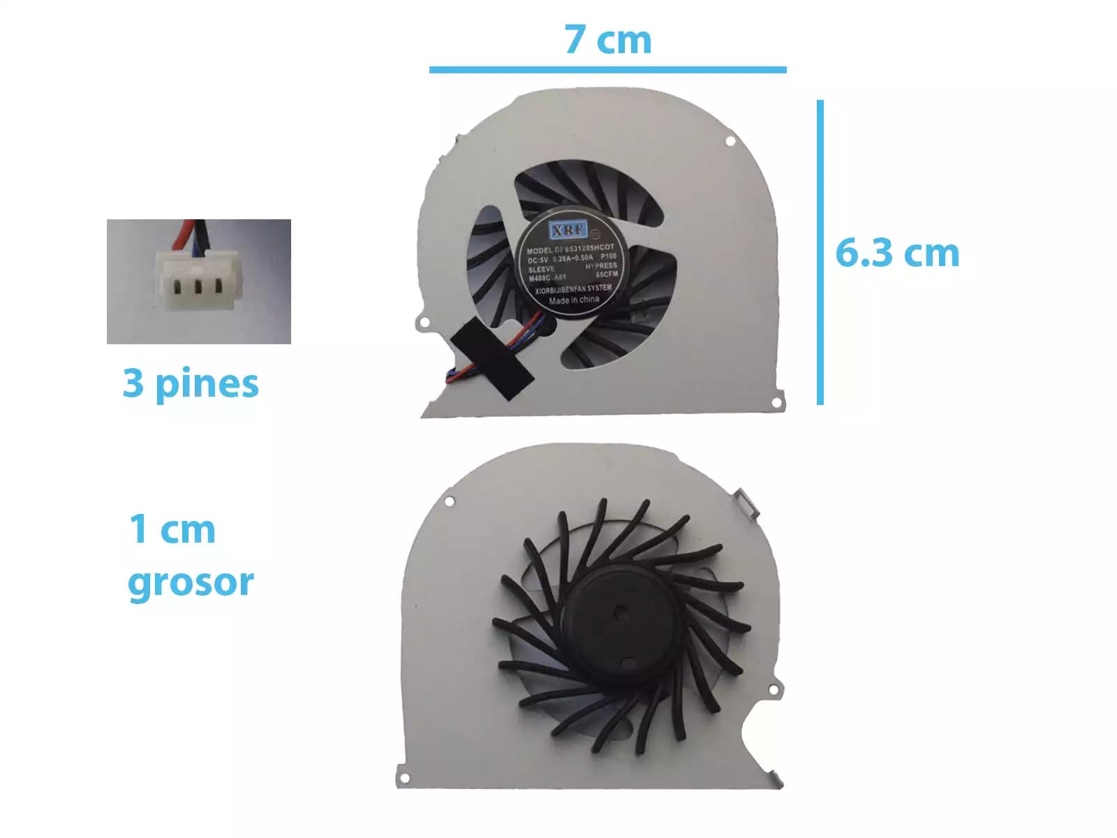 Cooler DELL 15R-5520 5525 7520 3560 M521R V3560 — imagen 1
