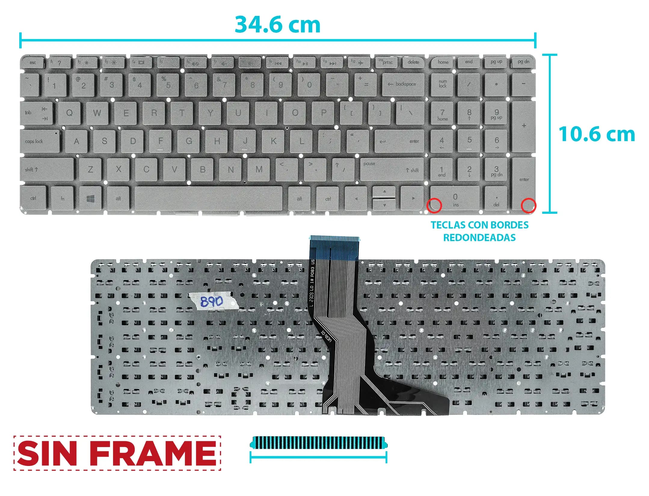El producto es compatible con los numeros de parte: — imagen 3