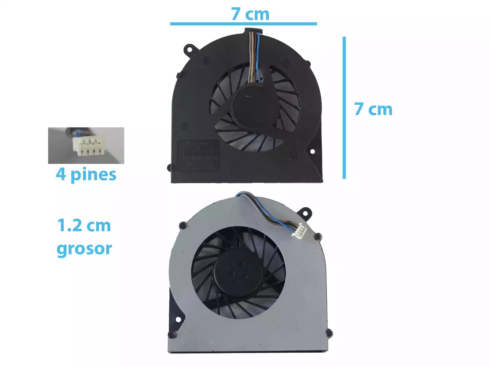COOLER TOSHIBA KSB0705HA-A L55 — imagen 1