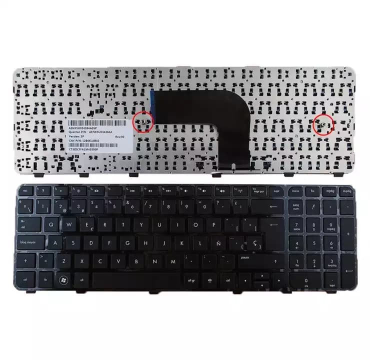 TECLADO HP DV6-7000 Dv6-7100 Dv6-7200 SP — imagen 2