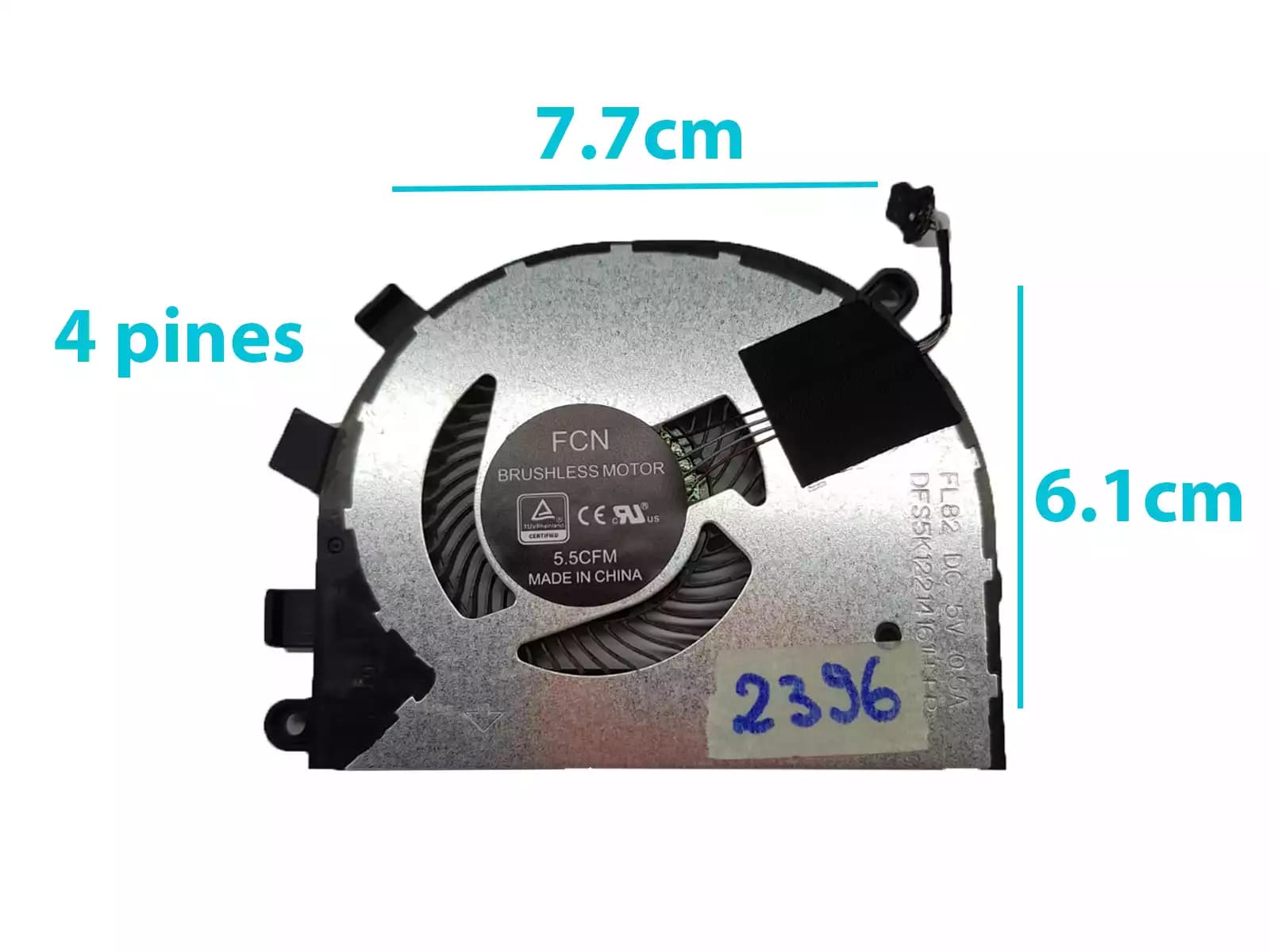 COOLER DELL 14-5481 15-5584 (4LINES) — imagen 1