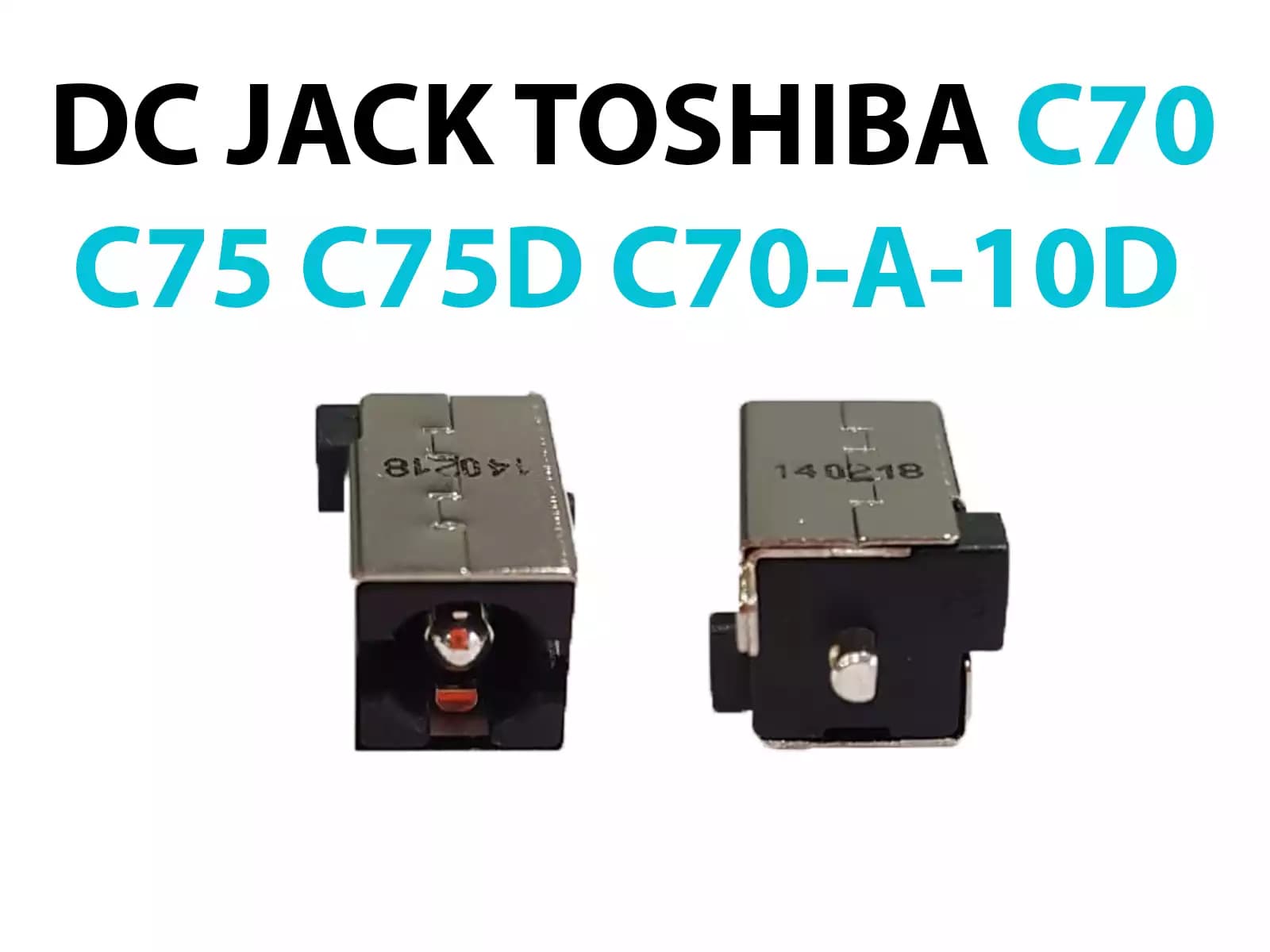 DC JACK TOSHIBA C70 C75 C75D C70-A-10D SIN CABLE — imagen 1