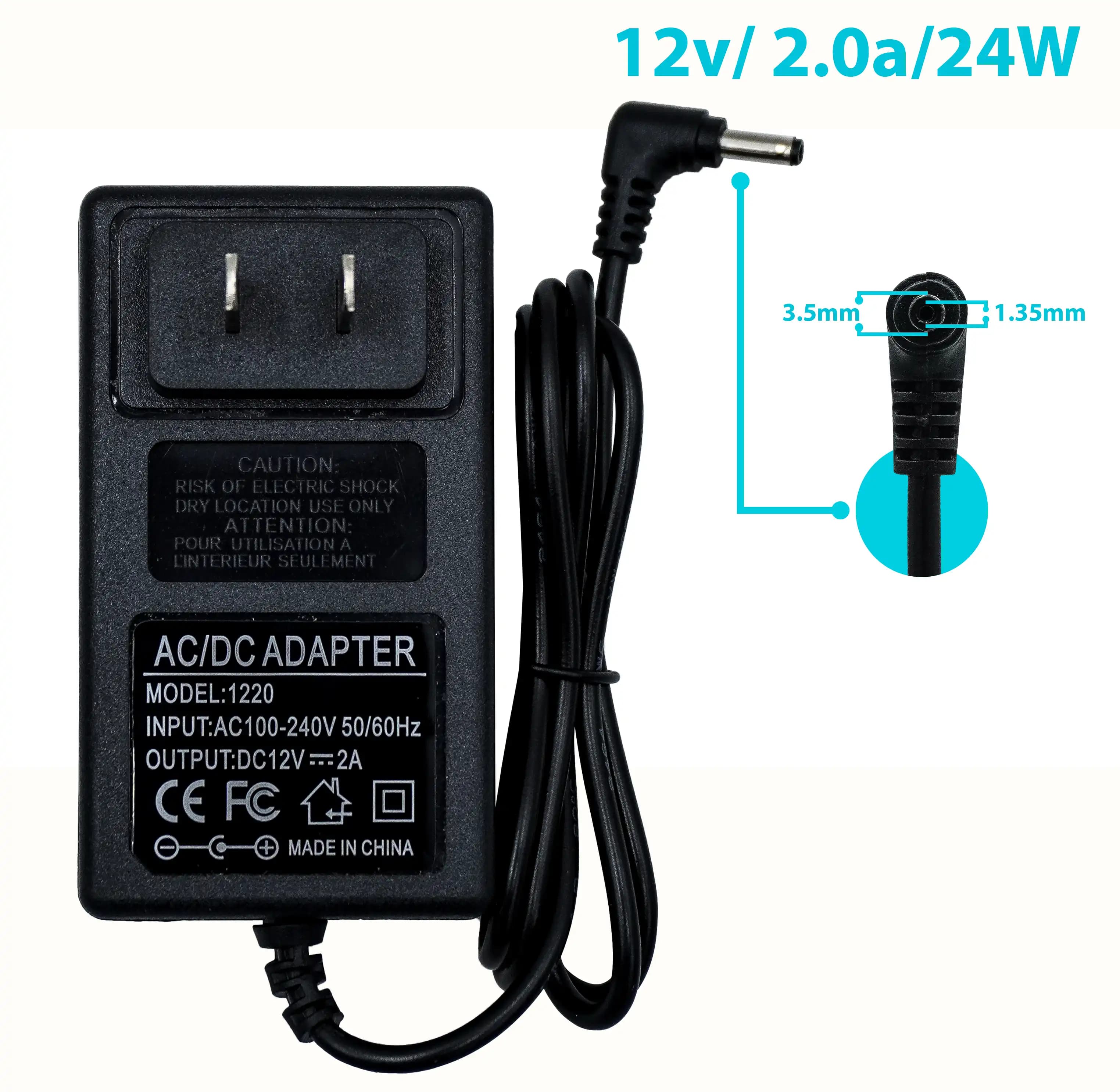 CARGADOR GATEWAY 12v/ 2.0a/24W/3.5x1.35mm TIPO PARED *HC* — imagen 1