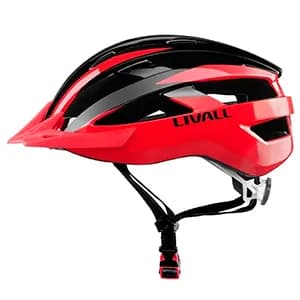 CASCO LIVALL MT1 NEGRO-ROJO SIZE-L — imagen 1