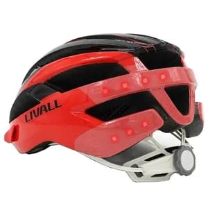 CASCO LIVALL MT1 NEGRO-ROJO SIZE-L — imagen 3