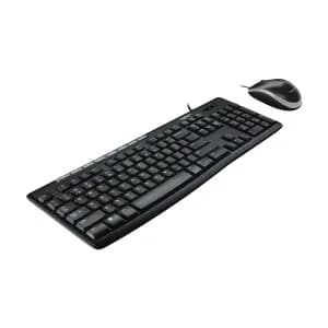 TECLADO-MOUSE COMBO LOGITECH MK200 NEGRO USB PLUG AND PLAY RESISTENTE A SALPICADURAS — imagen 3
