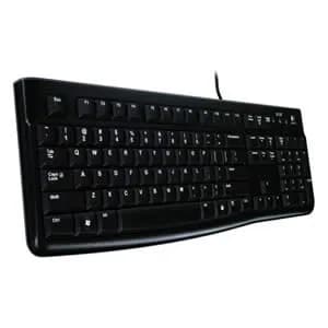 TECLADO LOGITECH K120 NEGRO USB PLUG AND PLAY RESISTENTE A SALPICADURAS — imagen 2