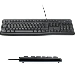 TECLADO LOGITECH K120 NEGRO USB PLUG AND PLAY RESISTENTE A SALPICADURAS — imagen 3