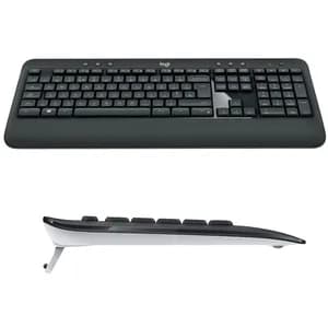 TECLADO-MOUSE COMBO LOGITECH MK540 NEGRO ADVANCED WIRELESS USB UNIFYING PLUG AND PLAY — imagen 3