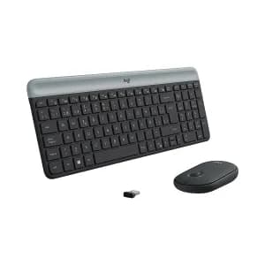 TECLADO-MOUSE COMBO LOGITECH MK470 GRAFITO SLIM WIRELESS USB PLUG AND PLAY — imagen 5