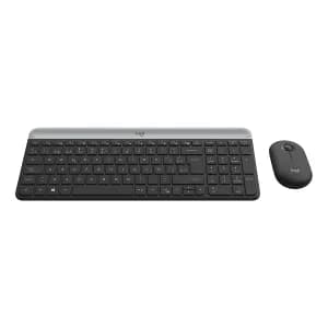 TECLADO-MOUSE COMBO LOGITECH MK470 GRAFITO SLIM WIRELESS USB PLUG AND PLAY — imagen 3