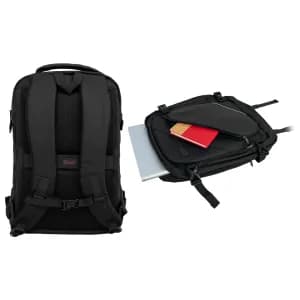 MOCHILA NOTEBOOK QUASAD QXB-778 NYLON 15.6INC. NEGRO — imagen 5