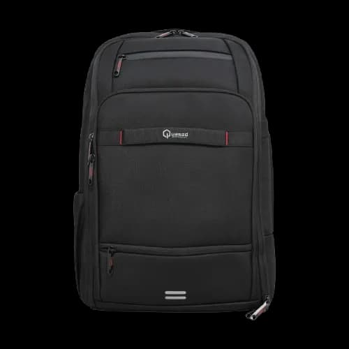 MOCHILA NOTEBOOK QUASAD QXB-ElitePack NYLON 15.6INC. NEGRO FILOS ROJOS — imagen 7