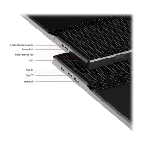 MONITOR ULTRA-SLIM YXK 15.6PULG. PORTABLE FULL-HD IPS USB-C HDMI BLACK — imagen 5