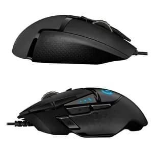 MOUSE LOGITECH GAMING G502 NEGRO HERO 16K G-HUB PESO AJUSTABLE RGB LIGHTSYNC USB ALAMBRICO — imagen 3