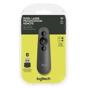 PUNTERO LOGITECH PROFESIONAL R500S LASER DOBLE CONECT. BT-USB NEGRO — imagen 5