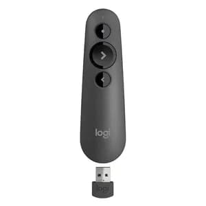 PUNTERO LOGITECH PROFESIONAL R500S LASER DOBLE CONECT. BT-USB NEGRO — imagen 1