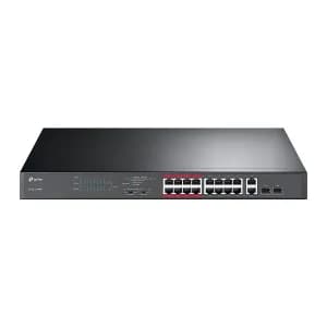 SWITCH TP-LINK TL-SL1218MP No Gestionable PoE 16Port 10-100Mbps 2P-SFFP Gigabit — imagen 2