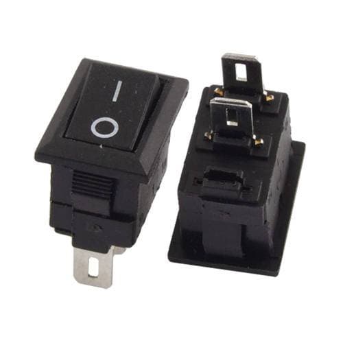10 Mini interruptor basculante KCD3 KCD3-101 KCD 2 pines — imagen 2