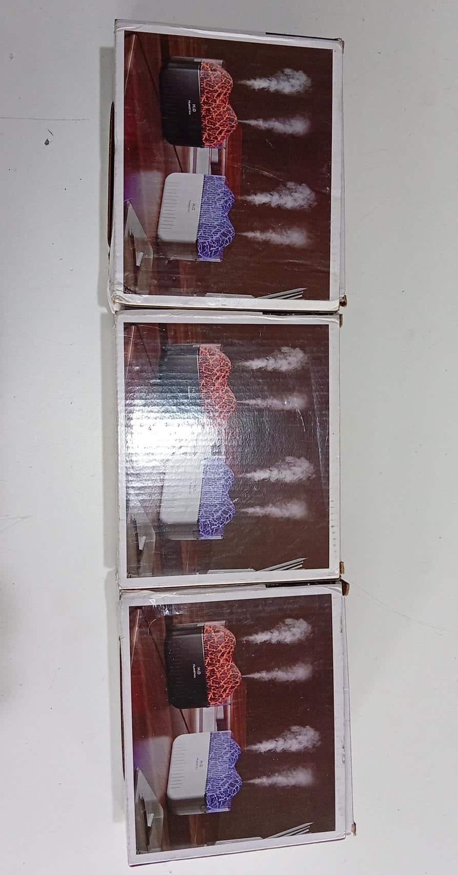 3 Humidificadores Volcánicos CISNE OFAN-501 | Doble Boquilla 400ml | Nuevo — imagen 2