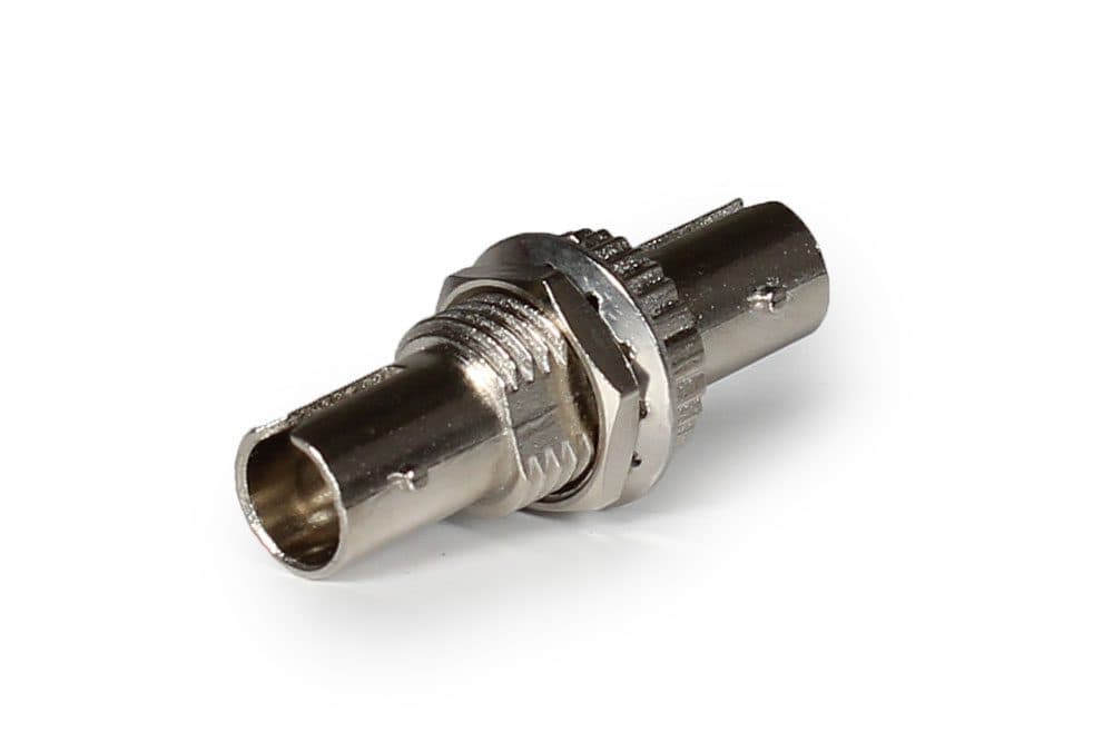 Acoplador ST Monomodo Simplex Metálico | para fibra optica — imagen 2
