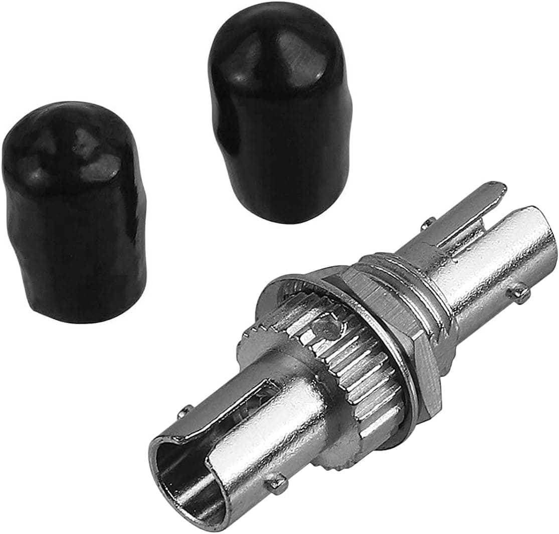Acoplador ST Monomodo Simplex Metálico | para fibra optica — imagen 1
