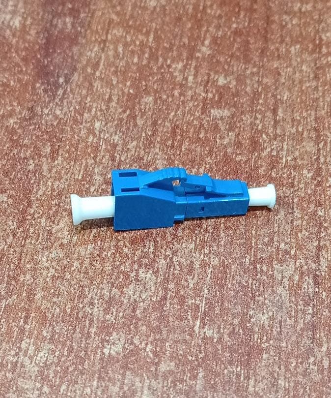 1Kg de Adaptador Acoplador Fibra Óptica LC-LC Monomodo Azul (Conector Simplex) — imagen 5