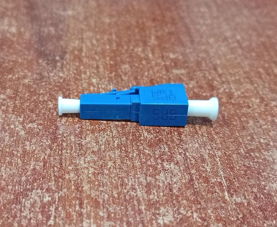 1Kg de Adaptador Acoplador Fibra Óptica LC-LC Monomodo Azul (Conector Simplex) — imagen 4