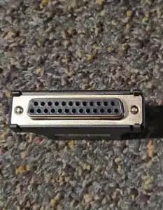 Adaptador de Género | Serial DB25 PIN HEMBRA a RJ45 HEMBRA | AMPHENOL | SYS-77000610 — imagen 3