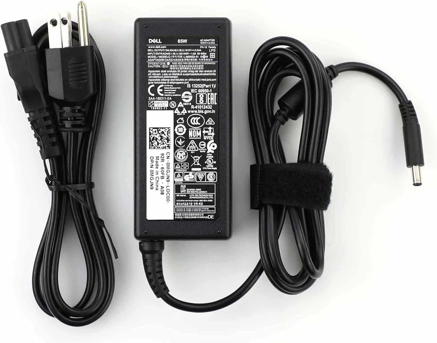 Adaptador de poder Dell LA65NS2-01 65 W para Dell Inspiron, Latitude y XPS — imagen 1