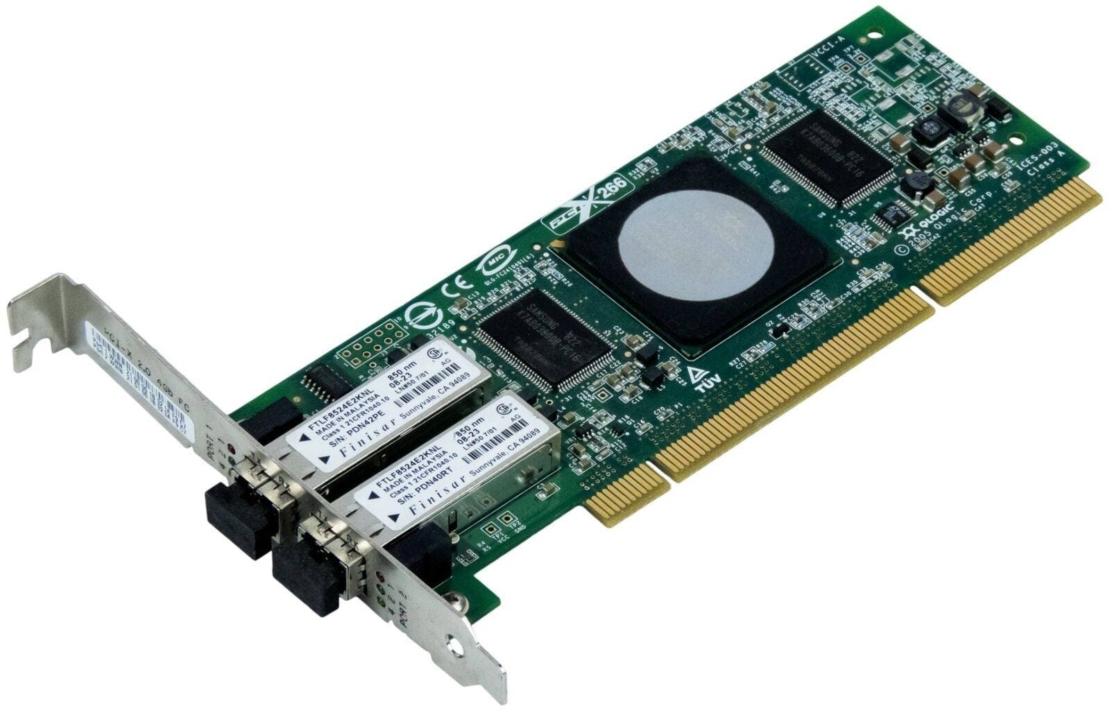 ADAPTADOR DE TARJETA HBA DE CANAL DE FIBRA FC DE DOBLE PUERTO DE 4GB — imagen 2