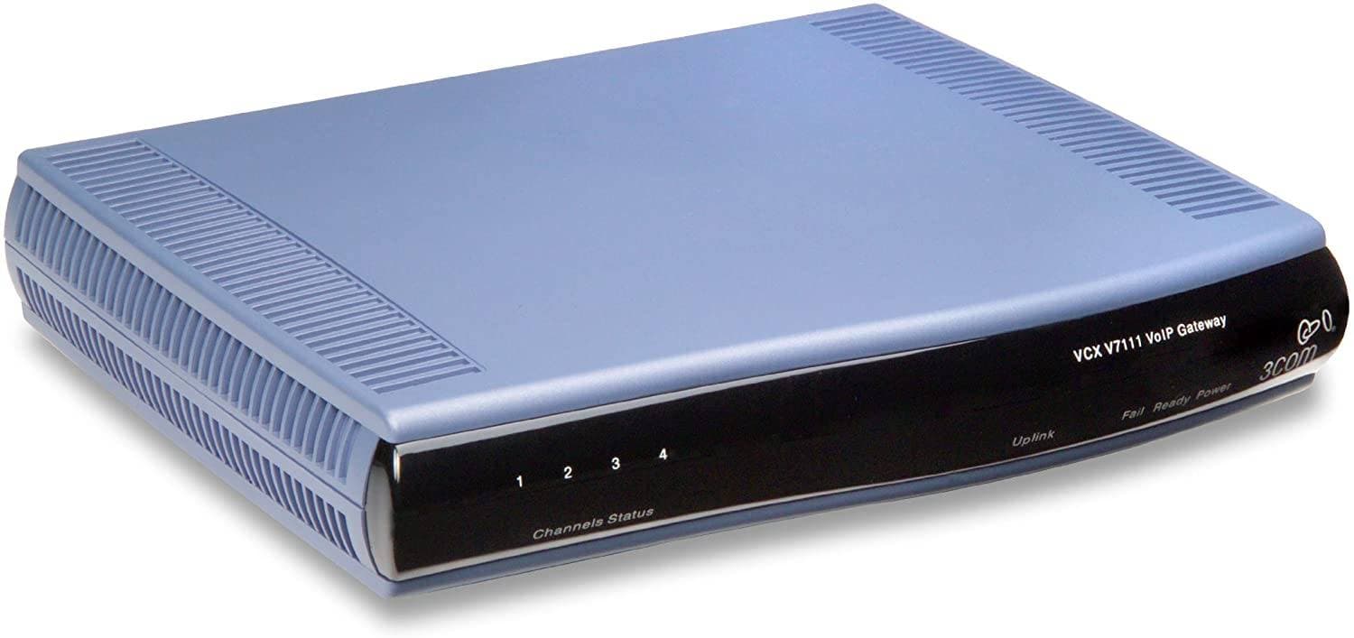 ADAPTADOR DE TELÉFONO VOIP GATEWAY 4 CANALES ANALÓGICO FXS-VCX V7111 — imagen 1