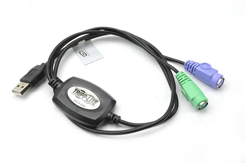 Adaptador USB a PS/2-Teclado y Ratón Tripp Lite B015-000 — imagen 1