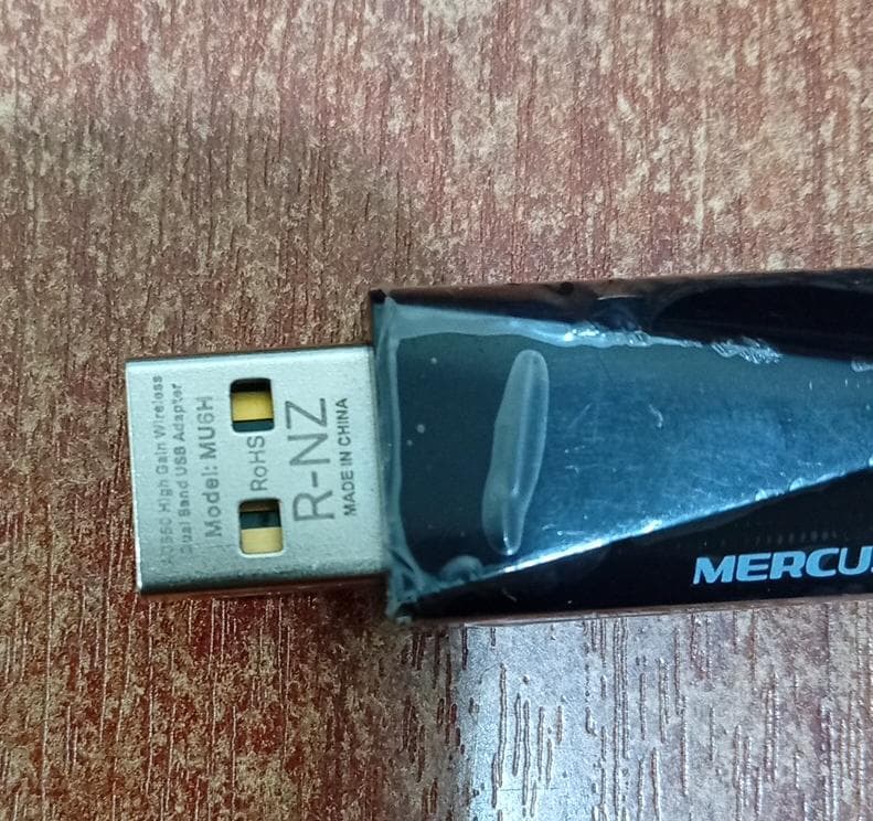 Adaptador USB Wi-Fi MERCUSYS MU6H AC650 Dual Band Alta Ganancia 5 dBi / Sin caja — imagen 2