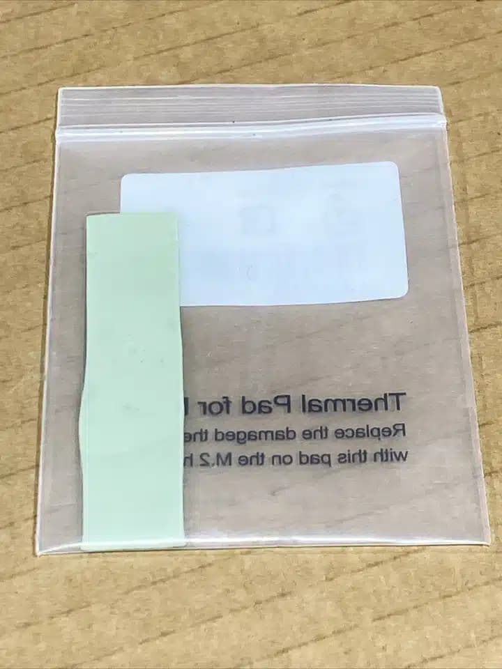 Almohadilla Térmica Thermal Pad M.2 70x18x1mm Original 13MB1BA0T03011 LAIRD — imagen 4