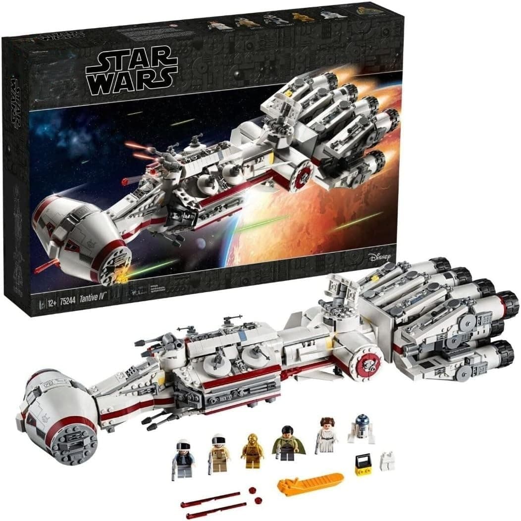 Armable Nave Espacial Deluxe Tantive IV Star Wars 1818 Piezas Tipo UCS Lego 63cmX36cmX17cm ( — imagen 1
