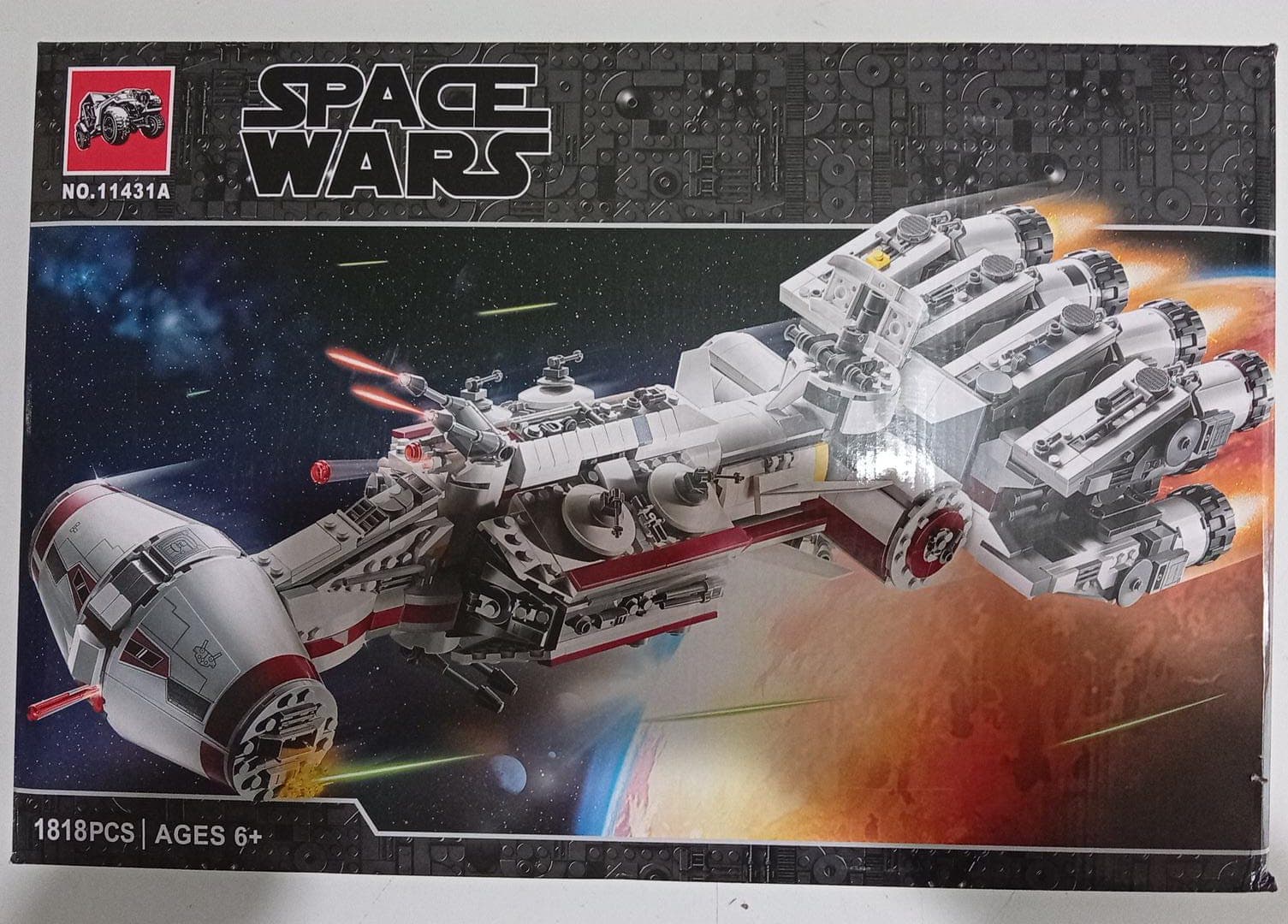 Armable Nave Espacial Deluxe Tantive IV Star Wars 1818 Piezas Tipo UCS Lego 63cmX36cmX17cm ( — imagen 2