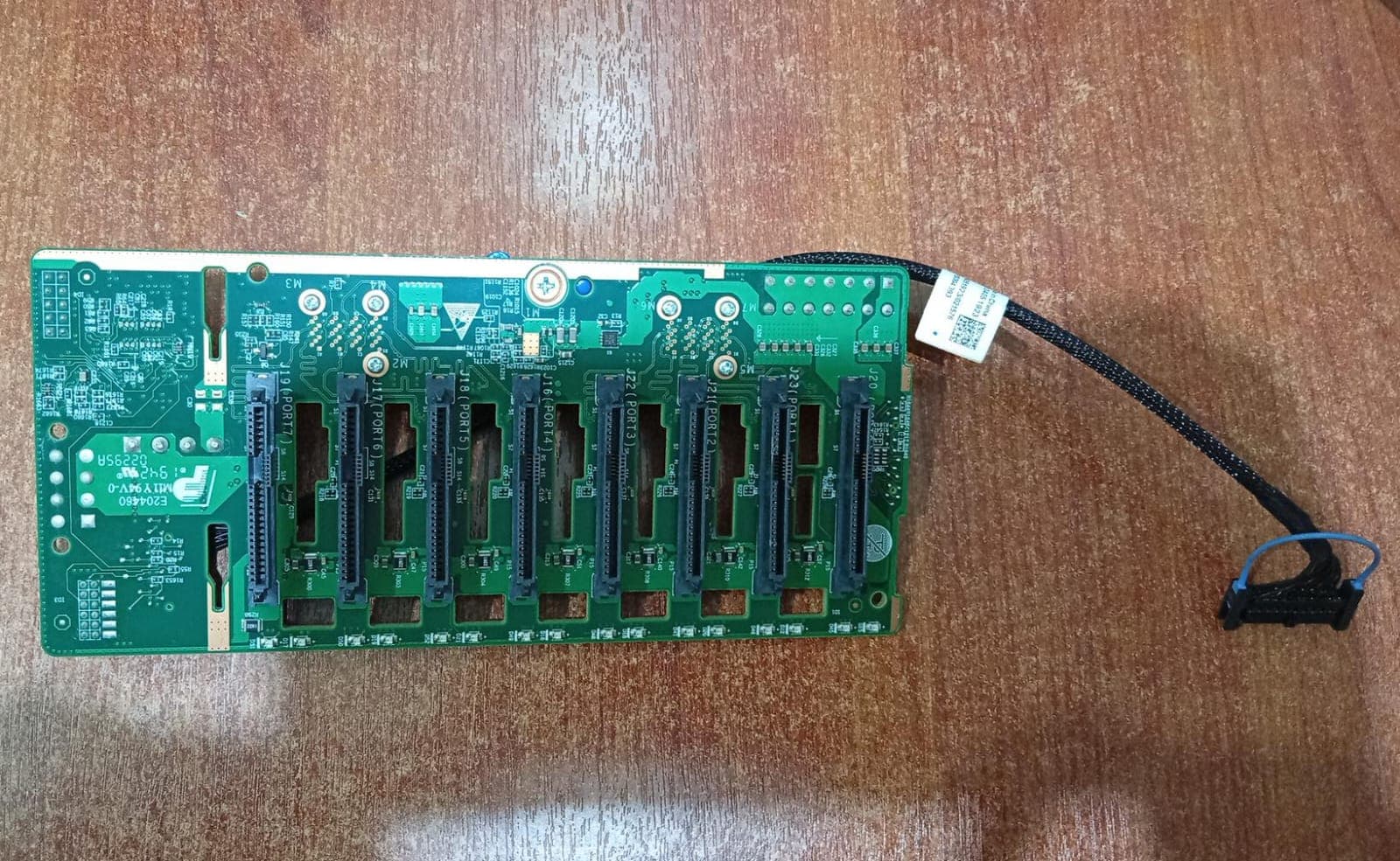 Backplane SAS/SATA 8 Bahías Servidor BC11EHBC VER B Dell PowerEdge 2.5” — imagen 2
