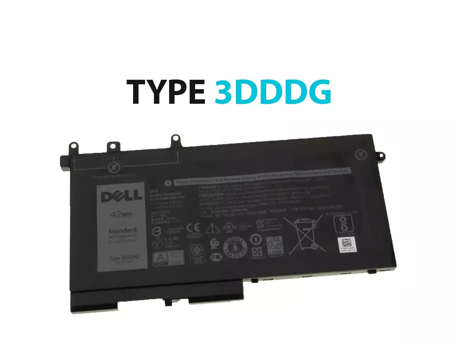 BATERÍA DELL 3DDDG PARA DELL LATITUDE E5280 E5480 — imagen 1