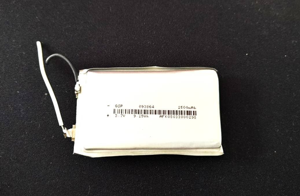 BATERÍA MULTIUSO-3.7V 9.25WH 2500mAh — imagen 1