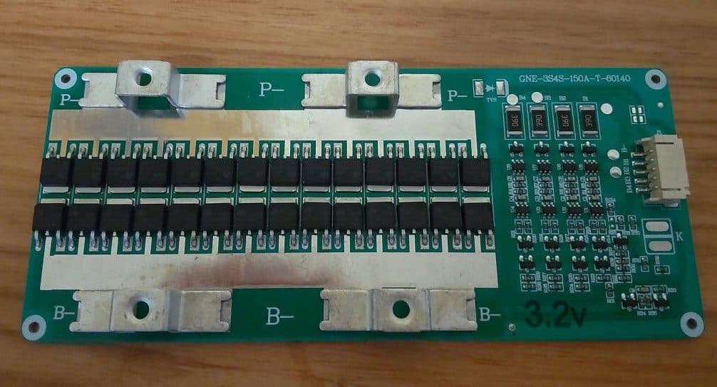 GNE BMS 4S LiFePO4 12V 150A | Placa de Protección GNE-3S4S-150A-T-6014 — imagen 4