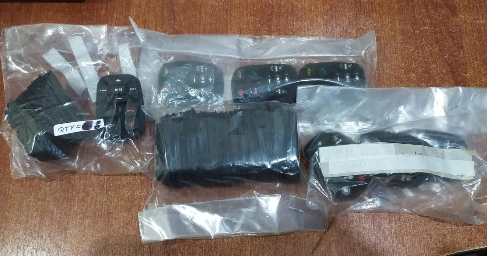 Botonera de Goma ChevyStar 9 botones – Repuesto nuevo para alarma multimedia Chevrolet — imagen 4