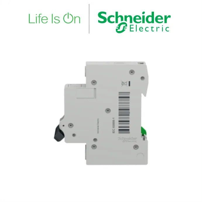 BREAKER | SCHNEIDER ELECTRIC | Easy9 | Disyuntor Miniatura MCB | C63 - 63A | EZ9F56163 | 230V AC | 1P (Un Polo) | Curva C — imagen 3