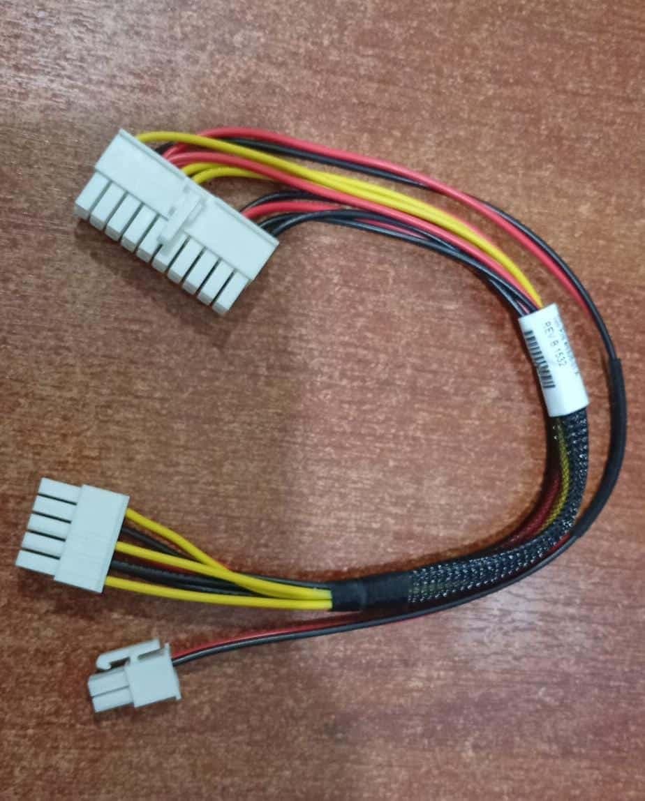 Cable Adaptador HP 20 Pin a 10 Pin + 4 Pin 768777-001 Fuente a Motherboard ProDesk 600/800 G2 SFF — imagen 1