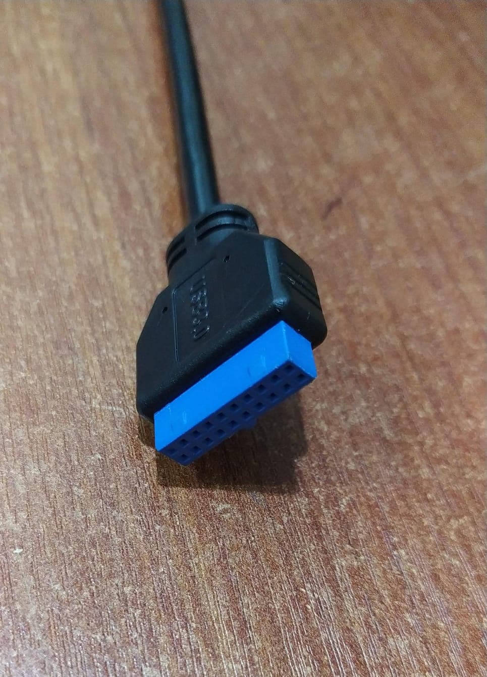 Cable Adaptador Interno USB 3.0 19 Pines a USB 3.0 Tipo A Hembra para Panel Frontal — imagen 2