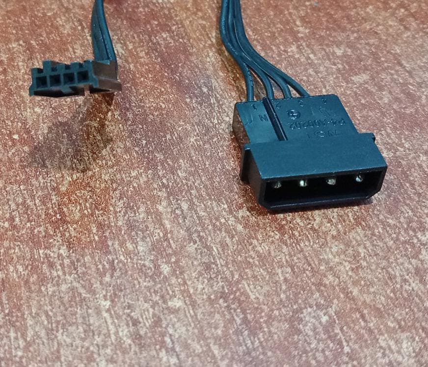 Cable adaptador Molex 4 Pines a Conector Ventilador 4 Pines – Alimentación PC (12 V) — imagen 2
