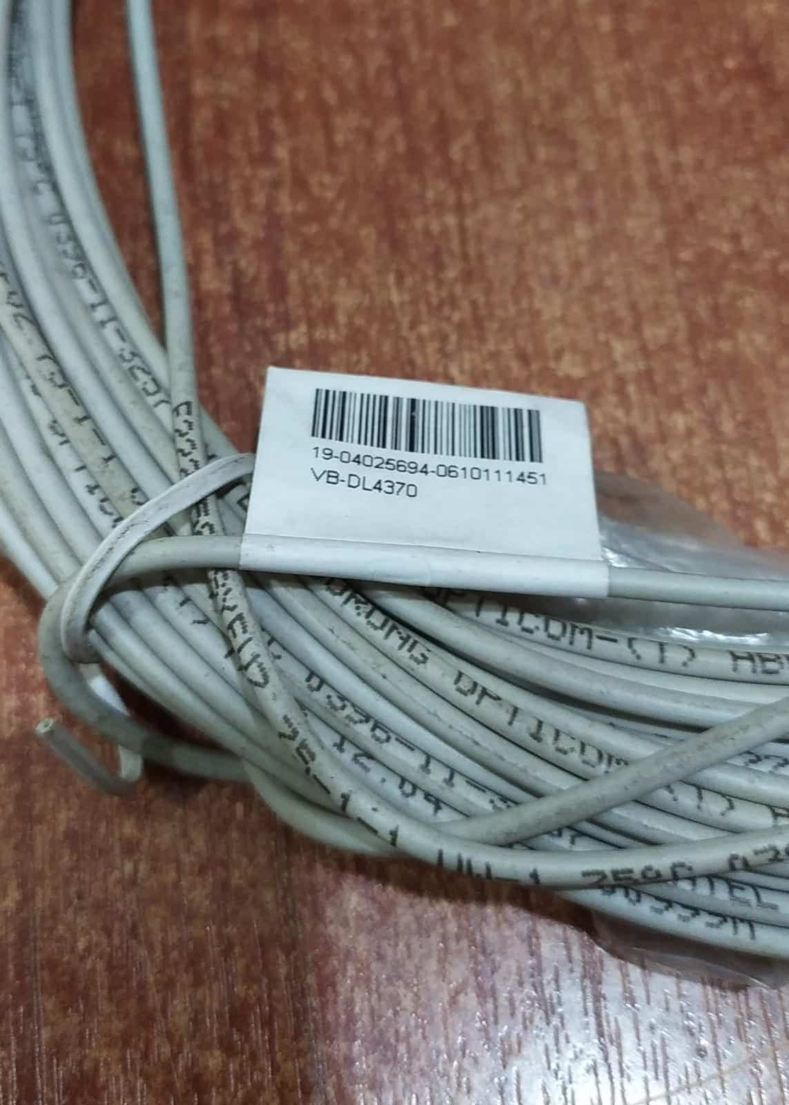 Cable coaxial gris TNC hembra a hembra (VB‑DL4370) – 10 m – Seminuevo — imagen 2