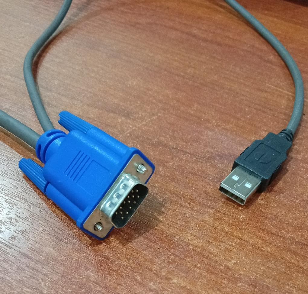 Cable Conversor KVM USB a VGA IBM 39M2899 / 39M2909 para Servidores BladeCenter — imagen 5