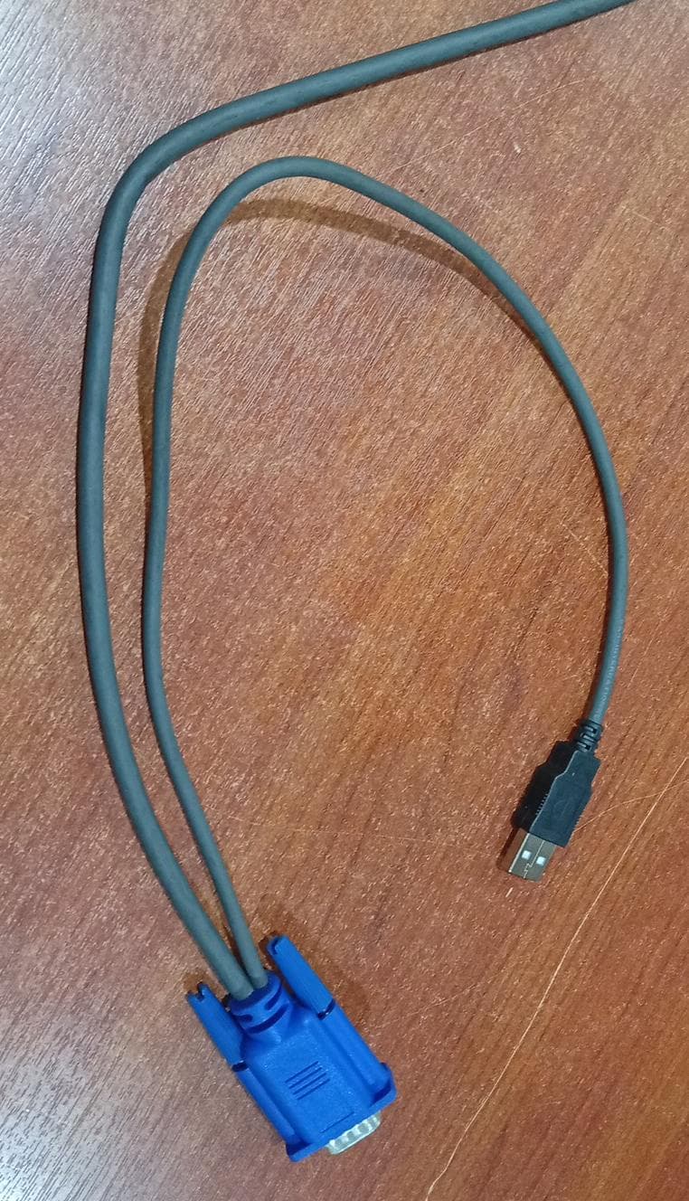 Cable Conversor KVM USB a VGA IBM 39M2899 / 39M2909 para Servidores BladeCenter — imagen 4